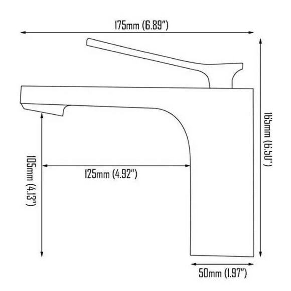 BEELEE Faucet Bathroom Sink Lavatory Vessel with Single Handle Gold Solid Brass - Picture 12 of 13